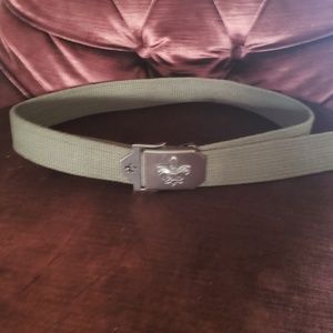 Boyscout unifirm adjustable belt